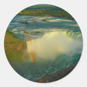 Sticker Rond les chutes du niagara
