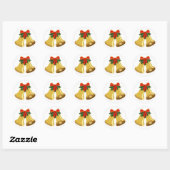 Sticker Rond Les cloches sonnent (Feuille)