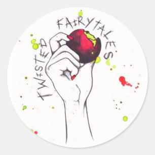 Sticker Rond Les contes tordus