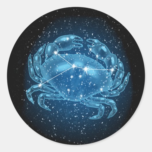 Sticker Rond Les étoiles les plus irritables (Devant)