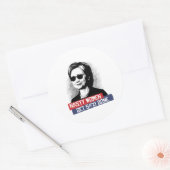 Sticker Rond Les Femmes Nasty Obtiennent S— Fait — Élection Pré (Enveloppe)