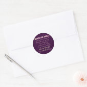 Sticker Rond Les femmes sont des anges (Enveloppe)
