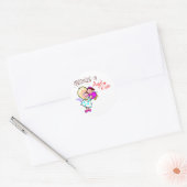 Sticker Rond Les Frapules Sont Des Baisers D'Ange (Enveloppe)