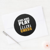 Sticker Rond Les garçons de Great Chess Kids (Enveloppe)