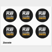 Sticker Rond Les garçons de Great Chess Kids (Feuille)