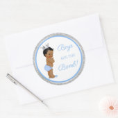 Sticker Rond Les garçons sont la bombe ! Classe Cadeau Bain Etc (Enveloppe)