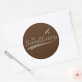 Sticker Rond Les Hirondelles (Enveloppe)