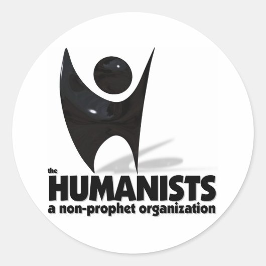 Sticker Rond Les Humanistes (Devant)