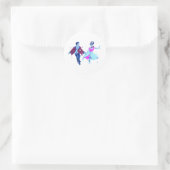 Sticker Rond Les Jivers ! (Sac)