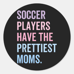 Sticker Rond Les Joueurs De Football Ont La Plus Belle Fête Des