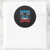 Sticker Rond Les joueurs qu'ils respectent (Sac)