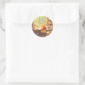 Sticker Rond Les livres de Winnie the Pooh (Sac)