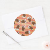 Sticker Rond Les Malbouffe (Enveloppe)