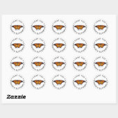 STICKER ROND LES MONARQUES MONARCHS 3 (Feuille)