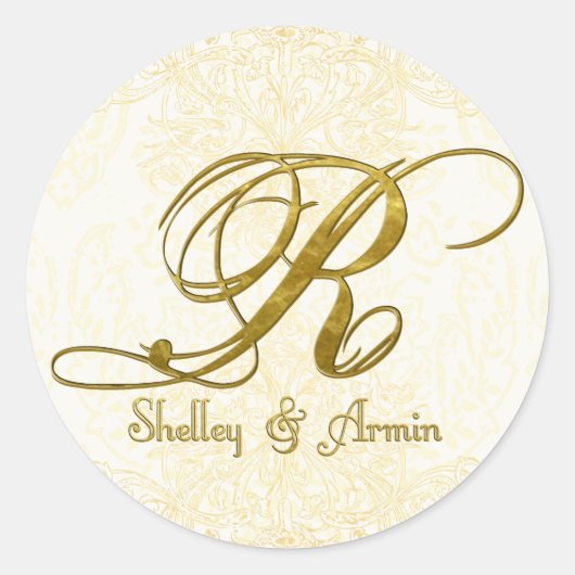 Sticker Rond Les oiseaux bleus du bonheur (Devant)