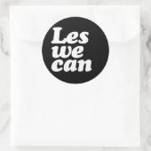 STICKER ROND LES ON PEUT (Sac)