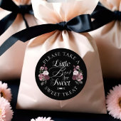 Sticker Rond Les Petits Boos Sont De Belles Florales D'Aquarell