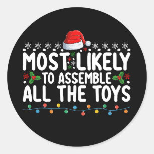 Sticker Rond Les Plus Probables Pour Assembler Tous Les Jouets