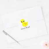 Sticker Rond Les poules gouvernent ! (Enveloppe)