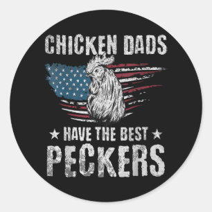 Sticker Rond Les Poussières Ont Les Meilleurs Peckers Jamais Dr