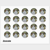 Sticker Rond Les Robinets de Lawn (Feuille)