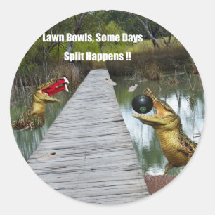 Sticker Rond Les Robinets de Lawn