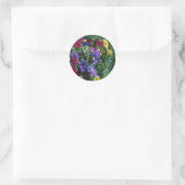 Sticker Rond les roses sont intelligentes (Sac)