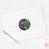 Sticker Rond les roses sont intelligentes (Enveloppe)