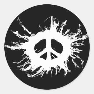 Sticker Rond Les sommets