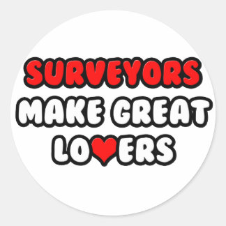 Sticker Rond Les Surveyors font de grands amoureux