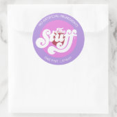 Sticker Rond Les trucs (Sac)