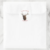 Sticker Rond Les vignobles de Cache Creek (Sac)