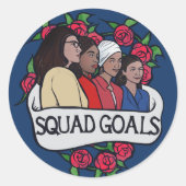 Sticker Rond "L'Escadron" (Devant)