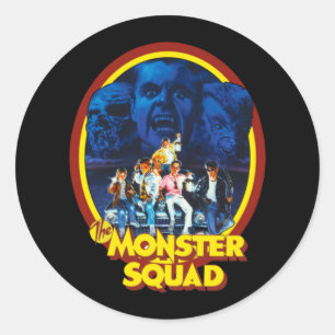 Sticker Rond L'Escadron Monster 1978