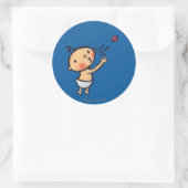 Sticker Rond Leslie Patricelli Blow a Kiss Baby (Sac)