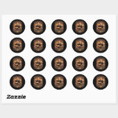 Sticker Rond L'Espoir aux ailes (Feuille)