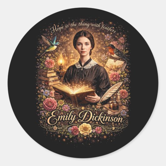 Sticker Rond L'Espoir aux ailes (Devant)