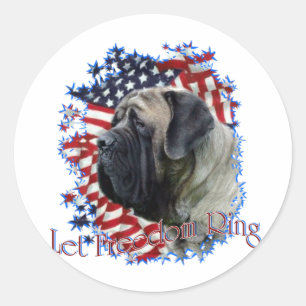 Sticker Rond LetFreedomRing