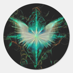 Sticker Rond L'étoile d'Angel