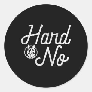 Sticker Rond Letterkenny Hard Non