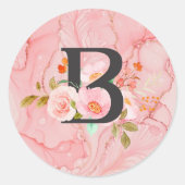 Sticker Rond Lettre B (Devant)