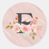 Sticker Rond Lettre F (Devant)