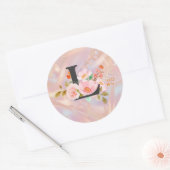 Sticker Rond Lettre L (Enveloppe)
