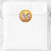 Sticker Rond Lettre M (Sac)