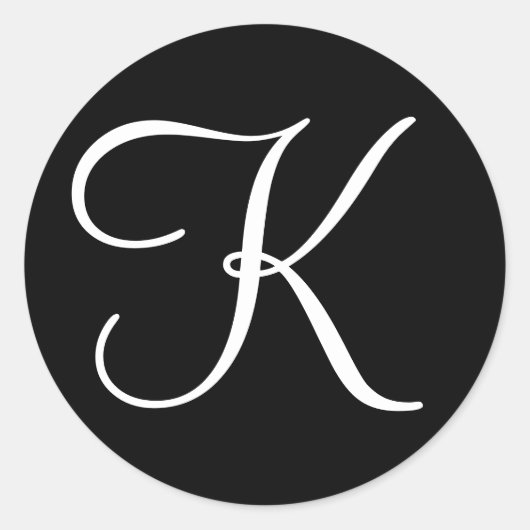 Sticker Rond LETTRE Mariage MONOMOBILE Sceau Invitation Envelop (Devant)