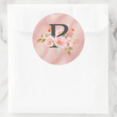 Sticker Rond Lettre P (Sac)