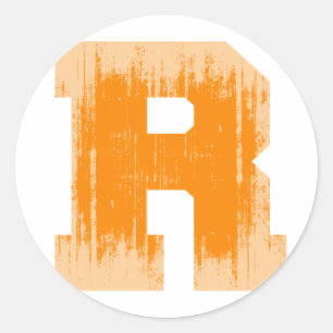 Sticker Rond LETTRE PRIDE R ORANGE VINTAGE.png