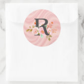 Sticker Rond Lettre R (Sac)