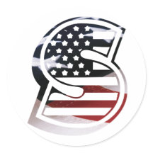 Lettre S Monogramme USA