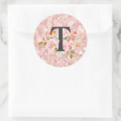 Sticker Rond Lettre T (Sac)